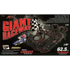 Pista De Autorama Afx Giant Set Profissional Com Carros Foto mini 2