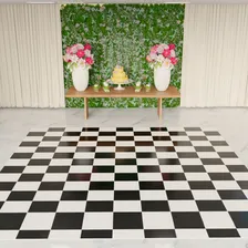 Pista De Dança Personalizado Xadrez 3,0 X 3,0m Foto mini 2