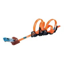 Pista Dinossauro Ataque T-rex Looping 360º Dino Art Brink Cor Laranja Foto mini 2