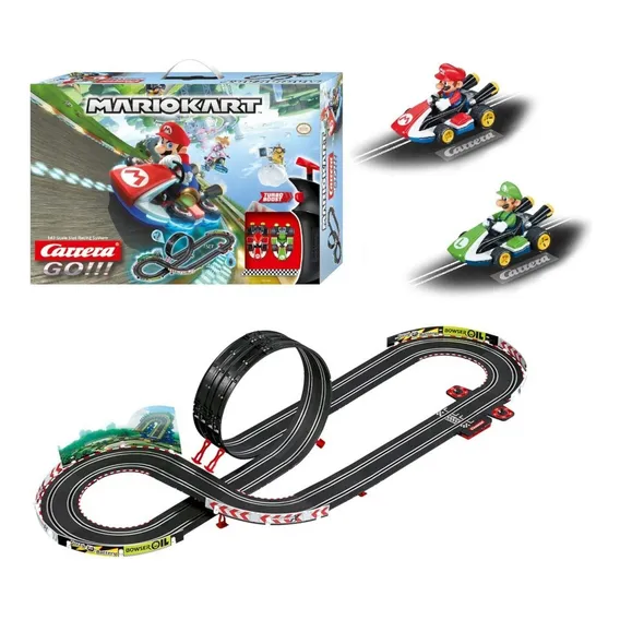 Pista Eletrica Autorama Mario Kart Carrera Go 4,9m 1/43 Foto 1