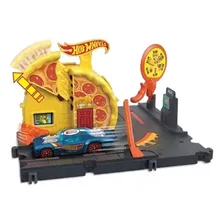 Pista Hot Wheels City Pizzaria Veloz - Mattel Foto mini 3