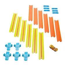 Pista Hot Wheels - Track Builder - Mattel Cor Pista-Dobravel Foto mini  3