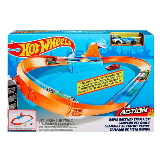 Pista Hotwheels Campeonato Cor Gjm75 Foto 1