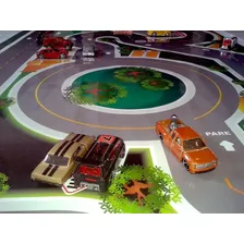 Pista Para Brincar Com Carrinhos Hot Wheels Kids 1,20x0,60m Foto mini 4
