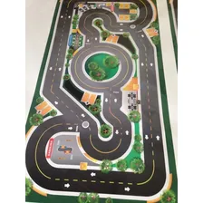 Pista Para Brincar Com Carrinhos Hot Wheels Kids 1,20x0,60m Foto mini 3