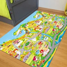 Pista Para Carrinho Hotwheels Cidade Village City 1,8x1,2m Foto mini 3