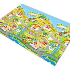 Pista Para Carrinho Hotwheels Cidade Village City 1,8x1,2m Foto mini 1
