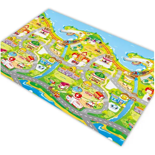 Pista Para Carrinho Hotwheels Cidade Village City 1,8x1,2m Foto 1