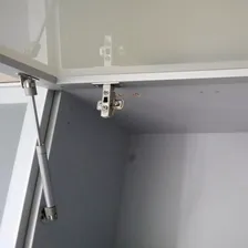 Pistão A Gás Para Armários 50n Amortecedor Abre Pra Cima Cor Cinza Foto mini 2