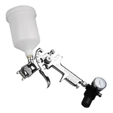 Pistola Aerográfica Com Barômetro 600ml 14/17mm Hvlp Sh Tool Foto mini 4