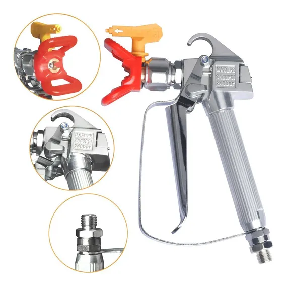 Pistola Airless 3600psi Universal Completa Com Bico 517 Foto 1