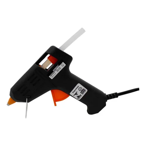 Pistola Aplicador De Cola Quente Bivolt 10w Com 2 Bastões Foto 1