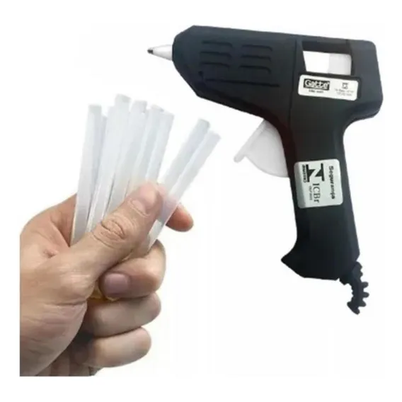 Pistola Aplicador De Cola Quente Profissional Bivolt 40w 110v/220v Foto 1