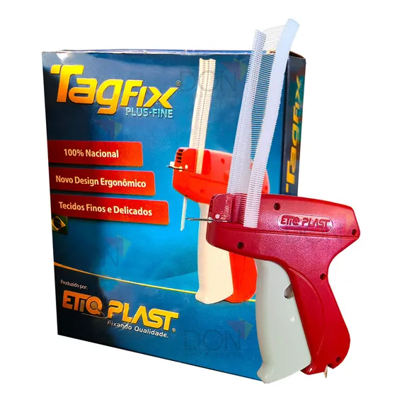 Pistola Aplicador De Etiqueta Tag Fine Tecido Roupa Delicada Foto 1