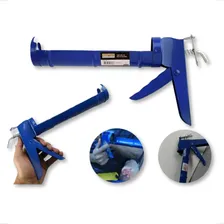 Pistola Aplicador De Silicone Veda Calha Fechado Starfer Foto mini 4