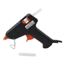 Pistola Aplicadora Cola Quente C/ Bastão - 20 Watts Cor Preto Foto mini 4