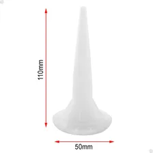 Pistola Aplicadora Silicone Profissional 600ml Em Alumínio Foto mini  3