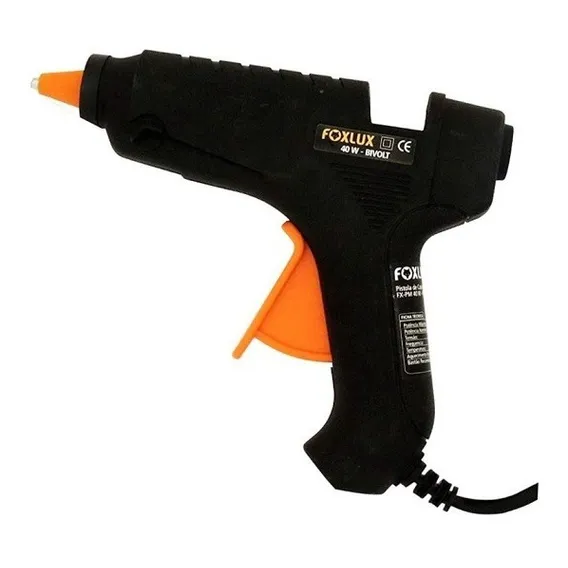Pistola Cola Quente 40w Bivolt Foxlux Foto 1