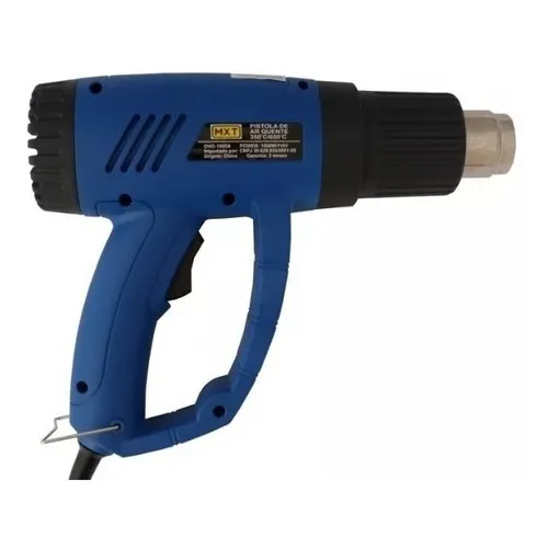 Pistola De Ar Quente Soprador Térmico 1600w 127v + Maleta 110V Foto 1