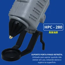 Pistola De Cola Quente Profissional Hikari 280w Industrial 110V/220V Foto mini 4