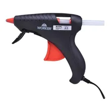 Pistola De Cola Quente Worker 100587 60w Cor PR 220V Foto mini 2
