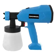 Pistola De Pintura Elétrica 350w 220v G2823br2 Gamma Cor Azul Foto mini  3