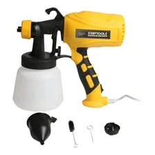 Pistola De Pintura Elétrica 420w Pulverizadora C/ Compressor Foto  mini 1
