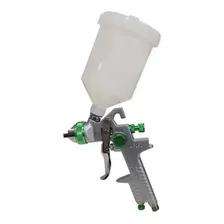 Pistola De Pintura Gravidade Hvlp Bico 1,7mm Mp250 Wimpel Foto mini  2