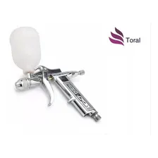 Pistola De Pintura Gravidade/retoque Arcom Bico 0.8 125 Foto  mini 1