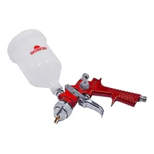 Pistola De Pintura Hvlp Gravidade Profissional 6335 Worker Foto mini 2