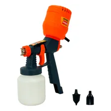 Pistola De Pintura Pulverizadora Intech HV400 Elétrica 450w 127V Foto  mini 1