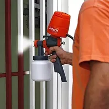 Pistola De Pintura Pulverizadora Intech HV400 Elétrica 450w 127V Foto mini 4