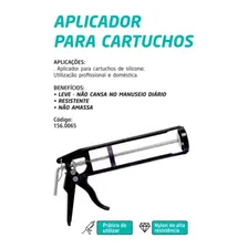 Pistola de Silicone Siltrade Profissional Aplicador Silicone Foto mini  3