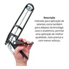 Pistola de Silicone Siltrade Profissional Aplicador Silicone Foto mini  2