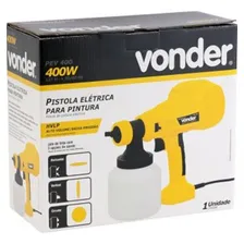 Pistola Elétrica Pintura W550 Hvlp 120v Pev400 Vonder Foto mini 3