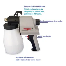 Pistola Limpeza Tira Manchas Profissional Tecido Malha 60w Foto mini  2