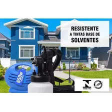 Pistola Para Pintar Gabinetes Tinta Elétrica Cor Azul-turquesa 220v Foto mini 4