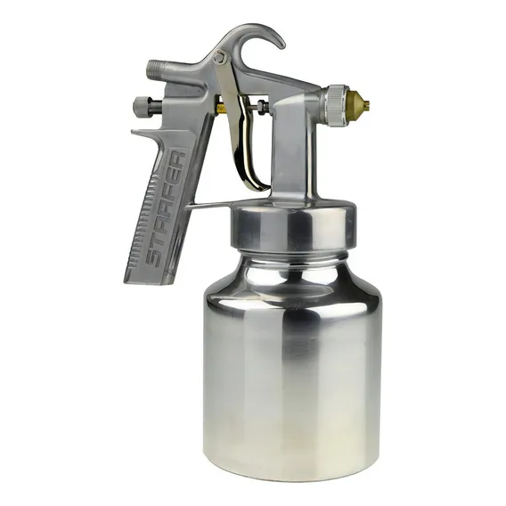 Pistola Para Pintura 527 Ar Direto Starfer Cor Prateado Foto 1
