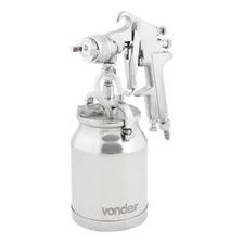 Pistola Para Pintura Com Caneca De AlumÃnio Psv100 Vonder Cor Prata Foto mini 1