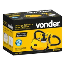 Pistola Para Pintura Vonder Pev600 Amarillo Foto mini  3