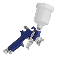 Pistola Pintura Hvlp Bico 0.8mm 125ml Retoque Profissional Foto mini 2