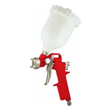 Pistola Pintura Pneumática Alta Pressão Compressor 600ml Foto mini 1
