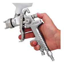 Pistola Pintura Profissional Hvlp Automotiva Bico 1.4 Sh6 Foto mini 4