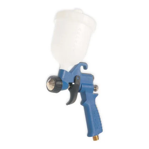 Pistola Pintura Stylo Azul Caneca Nylon 250ml Arprex Foto 1