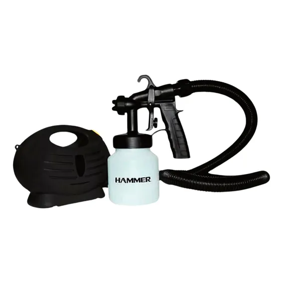 Pistola Pulverizadora Compressor Ar Direto 650w GYPP650 Hammer Foto 1