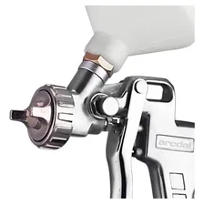 Pistola Revolver Pintura Gravidade 600ml Ar Direto 1.5mm Foto mini 2