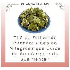 Pitanga Folha Ideal Para Chá | Folha Natural Desidratada Foto mini  3