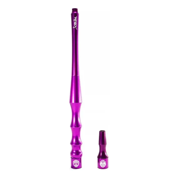 Piteira De AlumÃnio Narguile Sorrilha Hookah - Roxo Foto 1