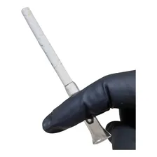 Piteira Vidro Para Cigarro Comum + Tubete Transporte Sabor Insípido Foto mini 2