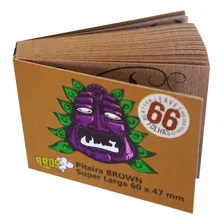 Piteiras Bros 66 Folhas Super Large Brown - 24 Cartelas Foto mini 4
